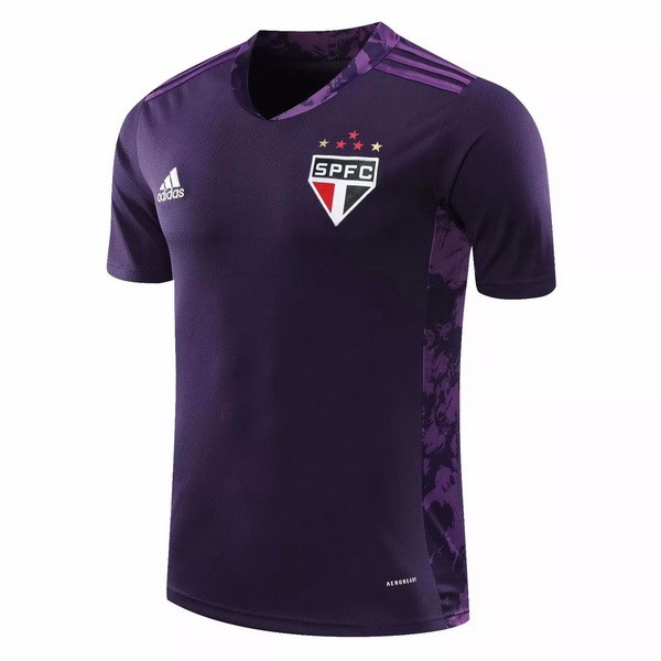 Tailandia Camiseta São Paulo Portero 2020 2021 Purpura